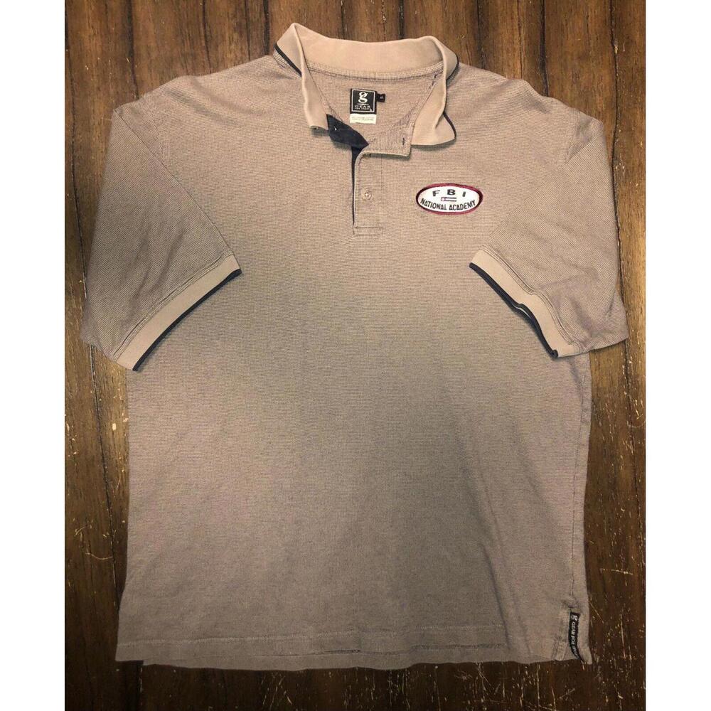Vintage Gear For Sports FBI National Academy Men’s Polo Shirt Size XL